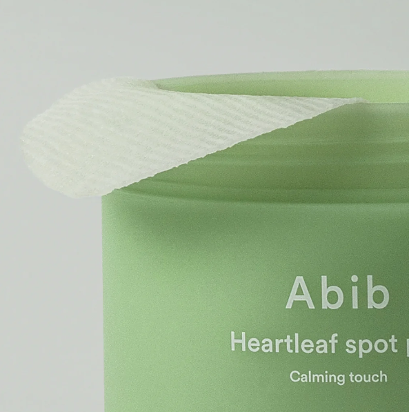 Abib Heartleaf Spot Pad Calming Touch - 80 pads | ابيب وسادات مهدئة للبشرة بمستخلص نبات القلب - 80 قطعة
