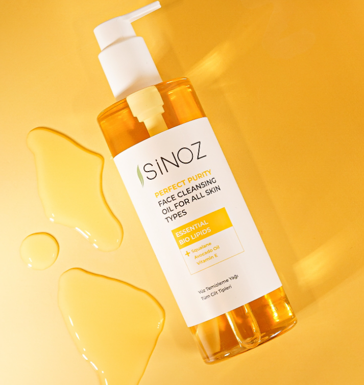 SiNOZ Perfect Purity Face Cleansing Oil for All Skin Types - 400ml | سينوز غسول زيتي لجميع أنواع البشرة - 400 مل