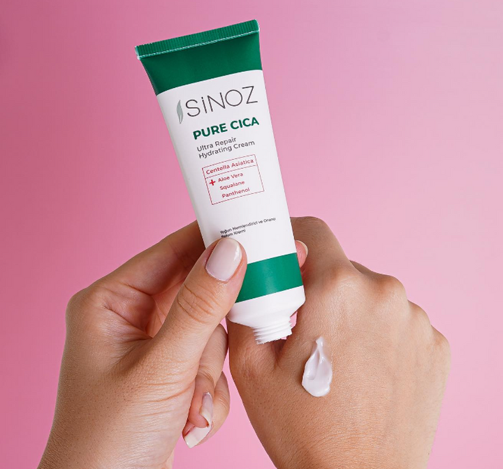 SiNOZ Cica Pure Cica Intensive Moisturizing and Repairing Care Cream - 50ml | سينوز كريم مرمم للبشرة - 50 مل