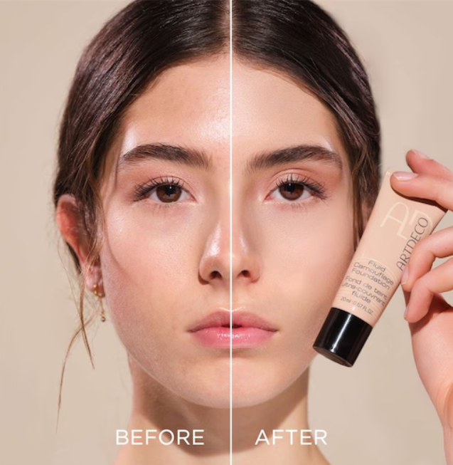 ARTDECO Fluid Camouflage Foundation - 20ml | ارديكو كريم أساس بتغطية عالية - 20 مل