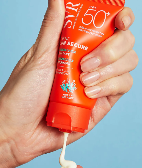 SVR Sun Secure Cream Spf50+ - 50ml | اس في ار كريم واقي شمسي مع عامل حماية 50 - 50 مل