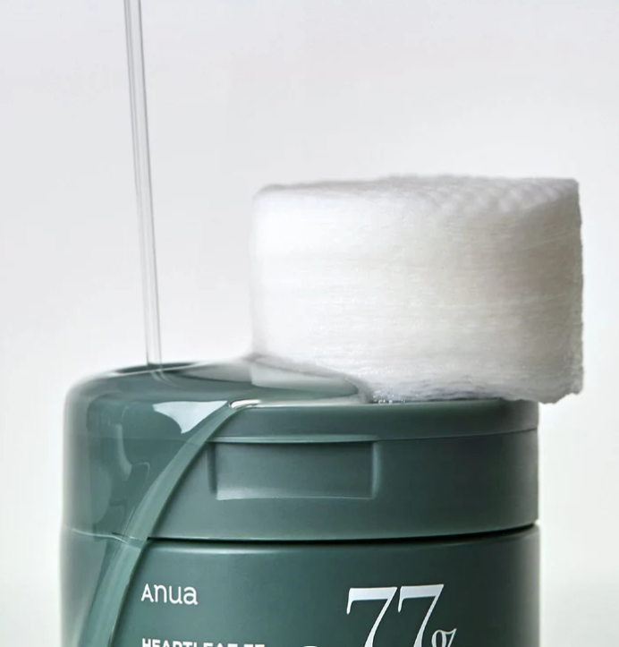 Anua Heartleaf 77% Clear Pad - 160ml | أنوا وسادات التونر المائية بمستخلص نبات القلب77% - 160 مل