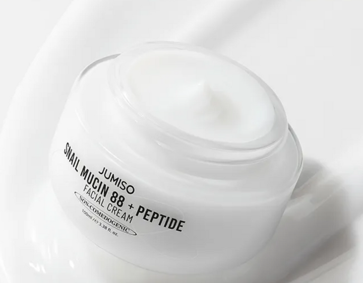 JUMISO Snail Mucin 88 + Peptide Facial Cream - 100ml | جوميسو كريم مرطب بمستخلص الحلزون + ببتيدات - 100 مل