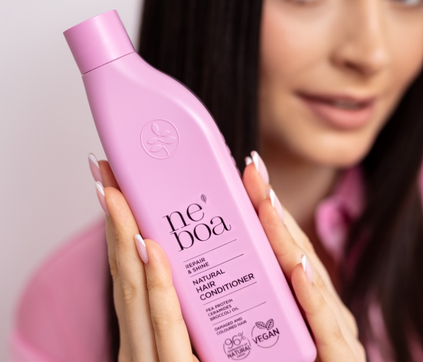 Neboa Repair & Shine Natural Hair Conditioner - 300ml | نيبوا بلسم لترميم الشعر التالف و المصبوغ - 300 مل