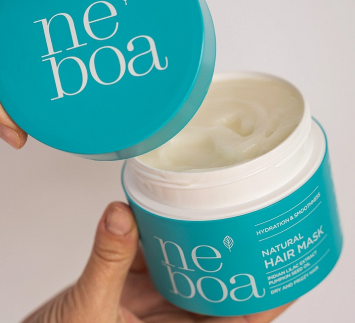 Neboa Hydration & Smoothness natural hair mask - 300ml | نيبوا قناع منعم و مرطب للشعر - 300 مل