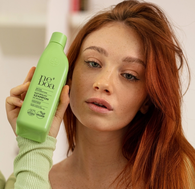 Neboa Detox & Hydration Natural Shampoo - 300ml | نيبوا شامبو منقي و مرطب للشعر - 300 مل