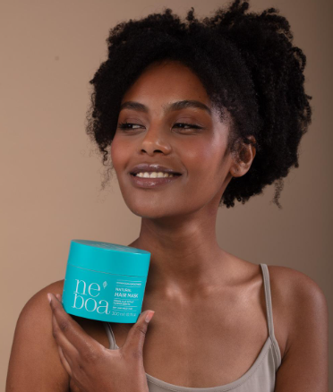 Neboa Hydration & Smoothness natural hair mask - 300ml | نيبوا قناع منعم و مرطب للشعر - 300 مل