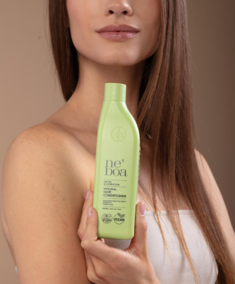 Neboa Detox & Hydration Natural Conditioner - 300ml | نيبوا بلسم للشعر الدهني و العادي - 300 مل