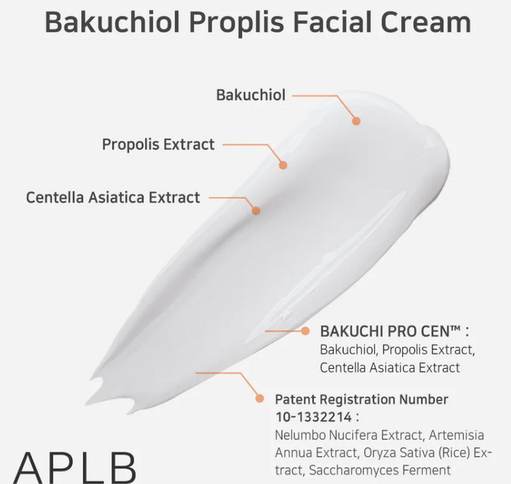 APLB Bakuchiol Propolis Facial Cream - 55ml | اي بي ال بي كريم الباكتشيول و البروبوليس - 55 مل