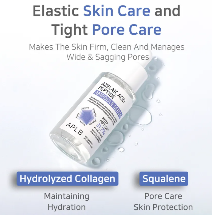 APLB Azelaic Acid Peptide Ampoule Serum  - 40ml | اي بي ال بي سيروم الأزليك اسيد و الببتيدات - 40 مل