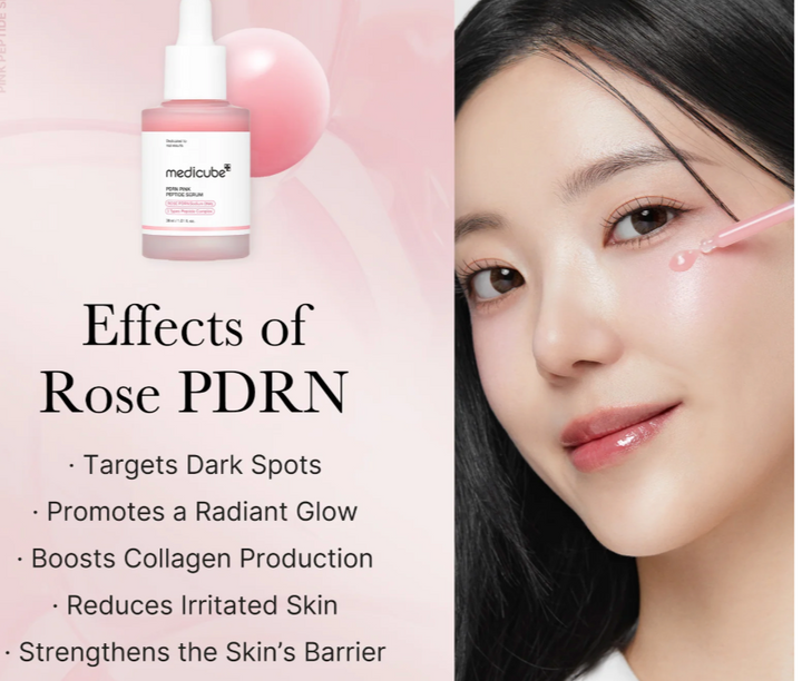 Medicube PDRN PINK PEPTIDE SERUM - 30ML | ميدي كيوب سيروم الببتيدات - ٣٠ مل