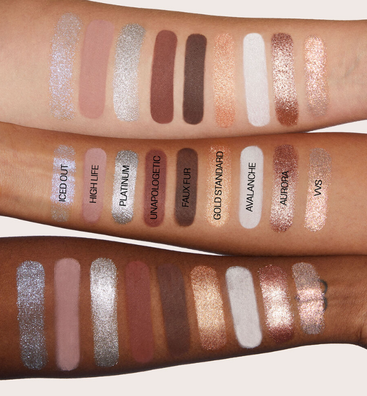 Huda Beauty Ice Nude Eye Shadow Palette - 16.1g | هدى بيوتي باليت اي شادو - ١٦.١ غرام
