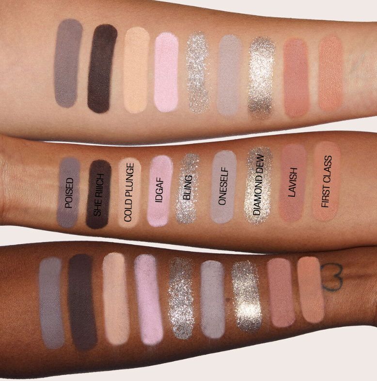 Huda Beauty Ice Nude Eye Shadow Palette - 16.1g | هدى بيوتي باليت اي شادو - ١٦.١ غرام