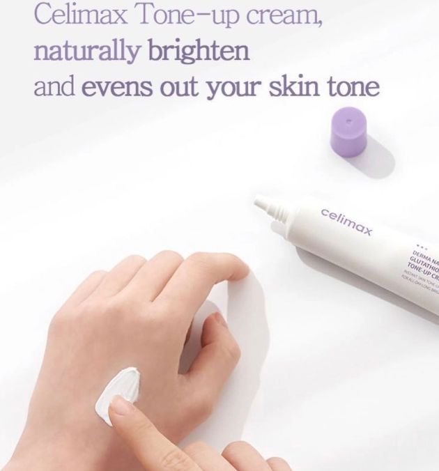Celimax, Derma Nature Glutathione Longlasting Tone-Up Cream - 35ml | سيليماكس كريم لتوحيد لون البشرة - 35 مل