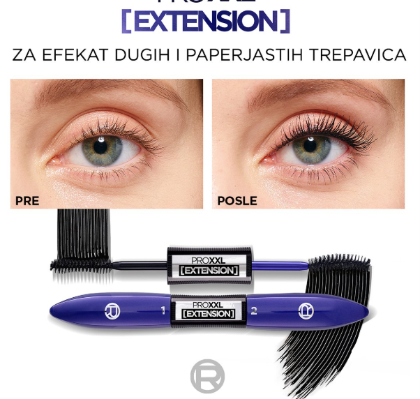 L’Oreal Pro XXL Extension Mask - 6.9ml | لوريال ماسكارا XXL - 6.9 مل
