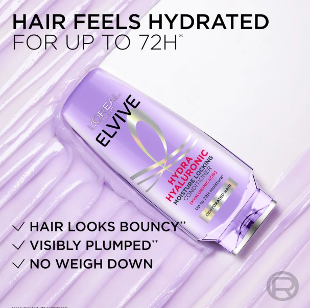 L’Oreal Elvive Hyaluron Moisture Sealing Conditioner - 360ml | لوريال بلسم الفيف بالهيالورونيك اسيد - 360 مل