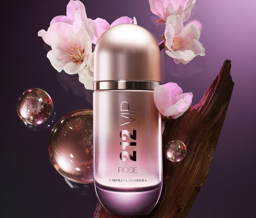 Carolina Herrera CH 212 VIP ROSE EDP WOMEN - 80ml | عطر كارولين هيريرا 212 روز او دو بارفام للنساء - 80 مل