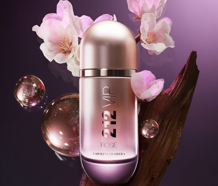 Carolina Herrera CH 212 VIP ROSE EDP WOMEN - 80ml | عطر كارولين هيريرا 212 روز او دو بارفام للنساء - 80 مل
