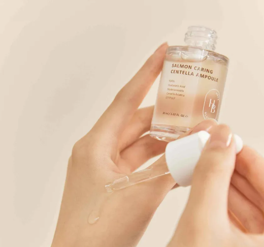 HEVEBLUE Salmon Caring Centella Ampoule - 30ml | هيفي بلو سيروم السسالمون و السينتيلا - 30 مل