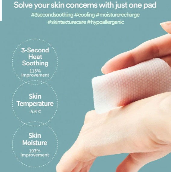 TOCOBO Cica Calming Aqua Pad - 60PCS | توكوبو تونر بادز مسحات مهدئة للبشرة - 60 قطعة