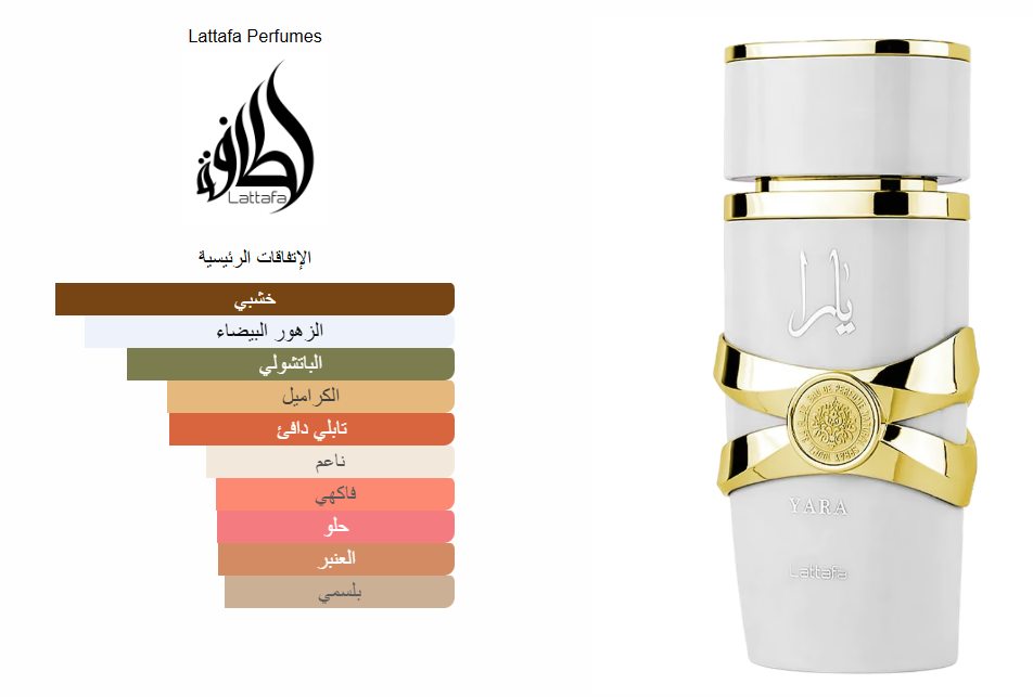 lattafa |لطافة عطر يارا موي - 100مل