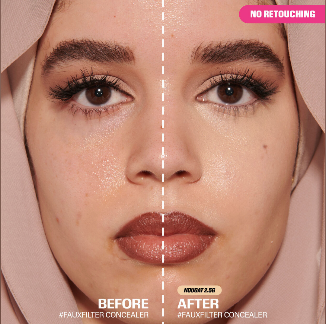 Huda Beauty Fauxfilter Luminous Matte Liquid Concealer - 2ml |  كونسيلر السائل هدى بيوتي فوكس فلتر – مات – 2 مل