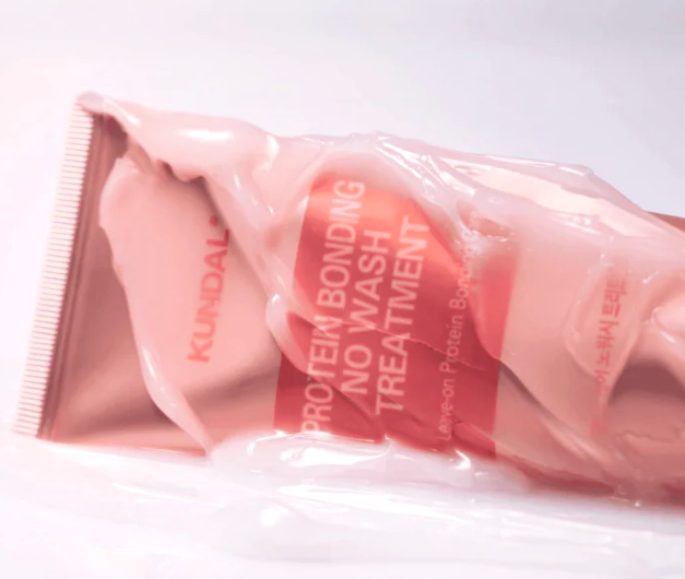 KUNDAL Protein Bonding No Wash Treatment - 130ml | كوندال ليف ان بالبروتين لعلاج الشعر - 130 مل