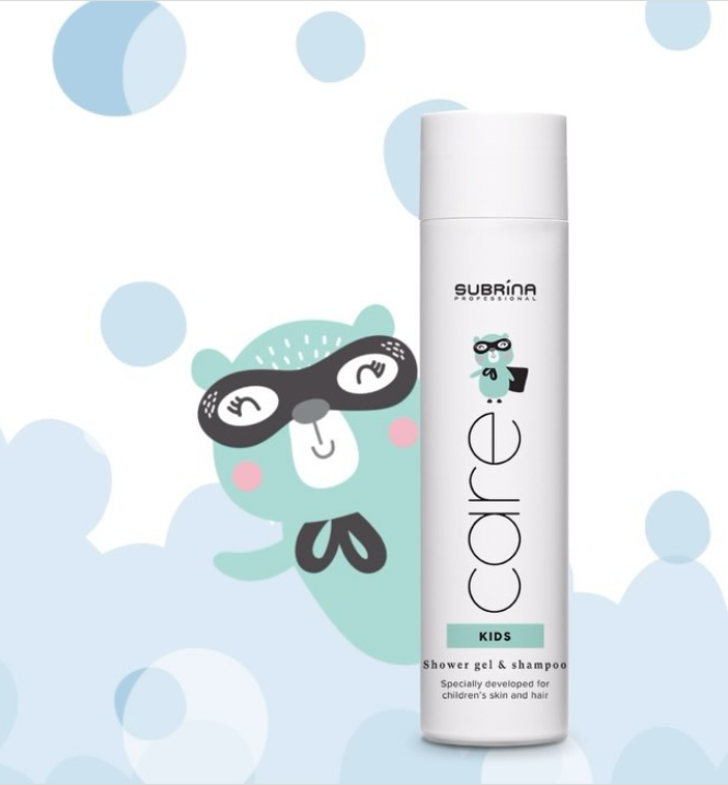 SUBRINA Kids Shower Gel And Shampoo 2 In 1 - 250ml |  سوبرينا شامبو و سائل استحمام للأطفال 2 في 1 - 250 مل