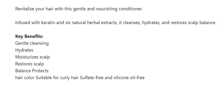 COSMALINE Soft Wave Hijab Sulfate And Silicone Free Conditioner - 400ml | بلسم سوفت ويف لشعر المحجبات خالي من الكبريتات والسيليكون من كوزمولاين 400 مل