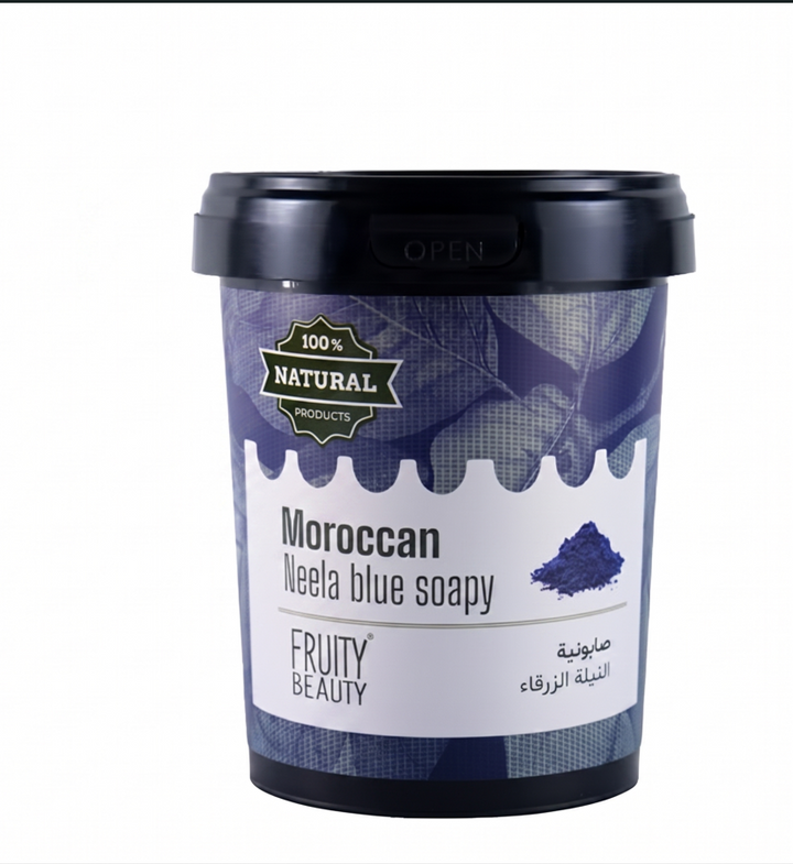 FRUITY BEAUTY Neela Blue Soapy - 500ml | فروتي بيوتي صابون النيلا الأزرق المغربي - 500 مل
