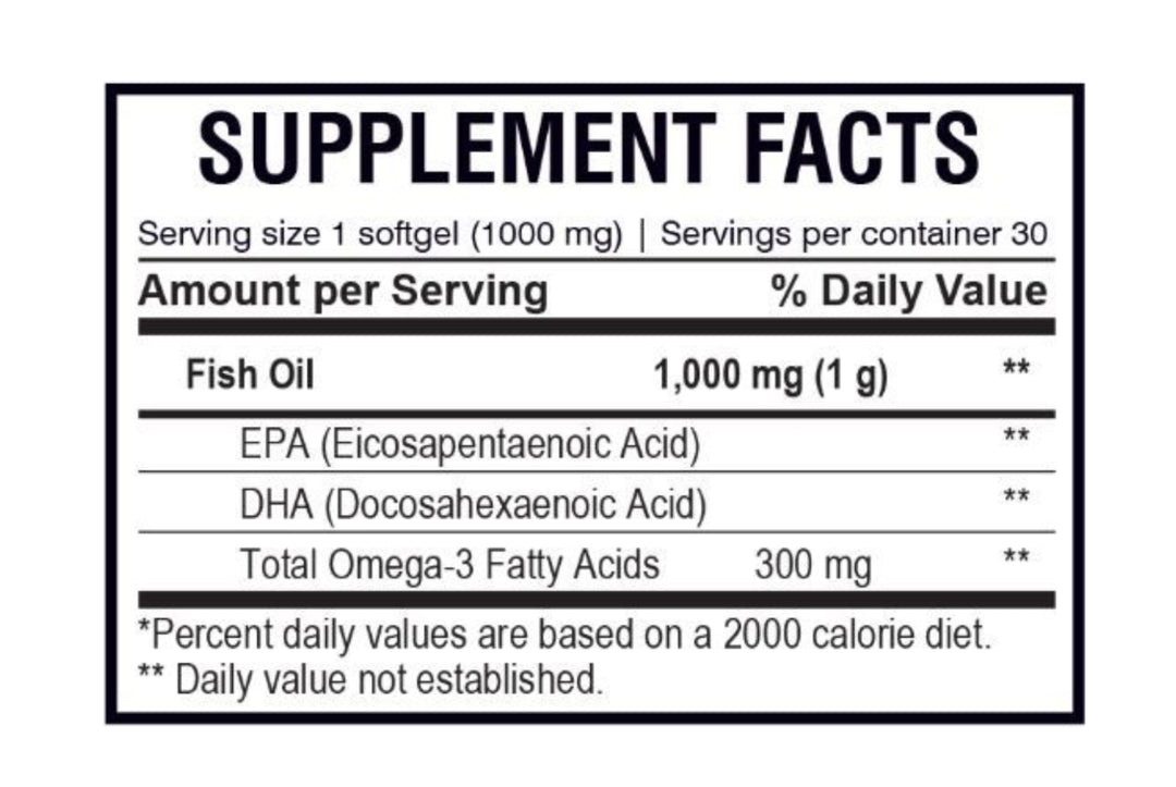 AMS Omega 3 Supplement 1000mg 60 Softgel |إيه إم إس كبسولات مكمل أوميغا 3 بتركيز 1000 ملغ – 60 كبسولة هلامية