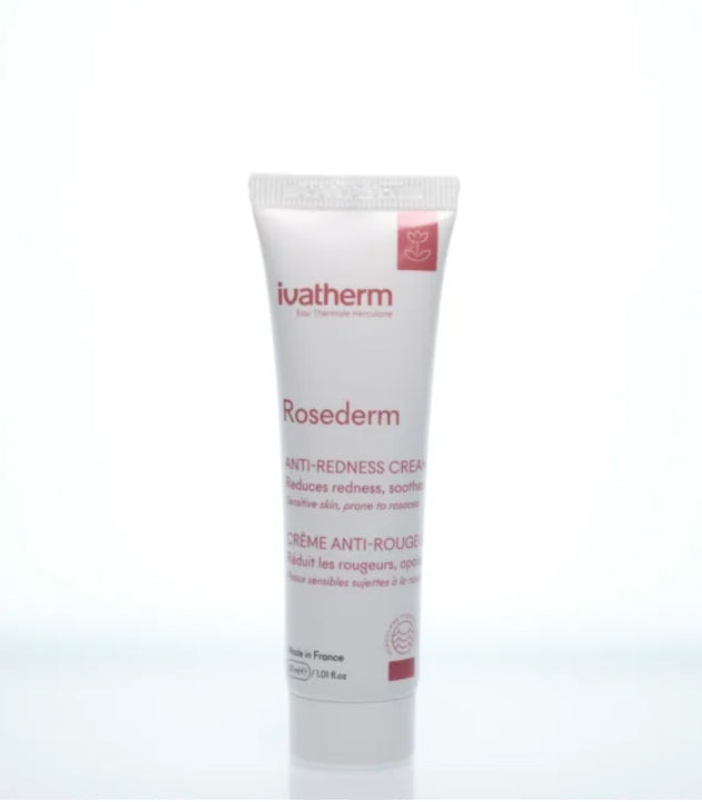 ivatherm Rosederm Anti-Redness Cream - 30ml | ايفاثيرم كريم روزديرم مضاد للاحمرار - 30 مل
