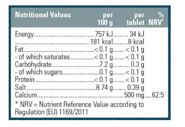 MADDOX Pharma Swiss Calcium Lemon Flavour 20 Effervescent Tablets - 82g | مادوكس فارما كالسيوم بنكهة الليمون – 20 قرص فوار – 82 غرام