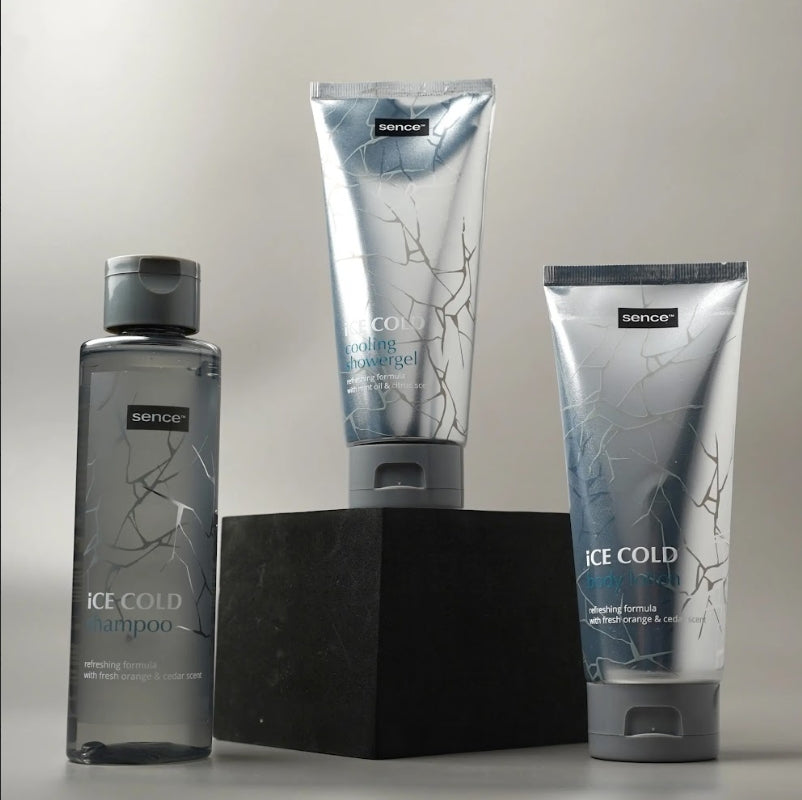 Sence Giftset  For Men Body Care Mystic Cold - 3Pcs | سينس بيوتي مجموعة العناية اليومية للرجال برائحة المسك - 3 قطع