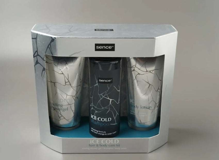 Sence Giftset  For Men Body Care Mystic Cold - 3Pcs | سينس بيوتي مجموعة العناية اليومية للرجال برائحة المسك - 3 قطع