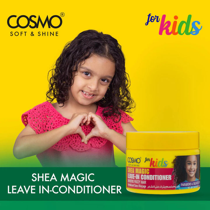 COSMO COSMETICS LEAVE IN CONDITIONER FOR KIDS - 325g |كوزمو بلسم شيا ماجيك للأطفال  – 325 غرام