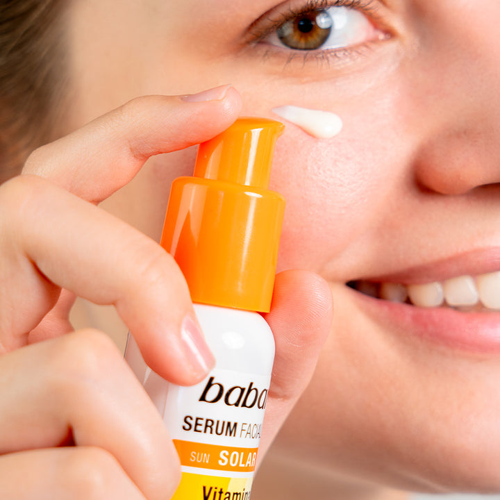 BABARIA Sun Solar Sérum Facial Vitamina D SPF 50+ - 30ml | باباريا سيروم واقي شمسي SPF 50+ - 30مل
