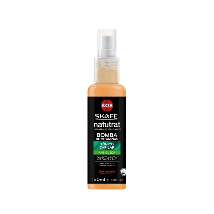 Skafe Natutrat Tonico Capilar Antiqueda Bomba de Vitaminas - 120ml | سكاف تونر للعناية بالشعر الضعيف والمعرض للتساقط - 120 مل