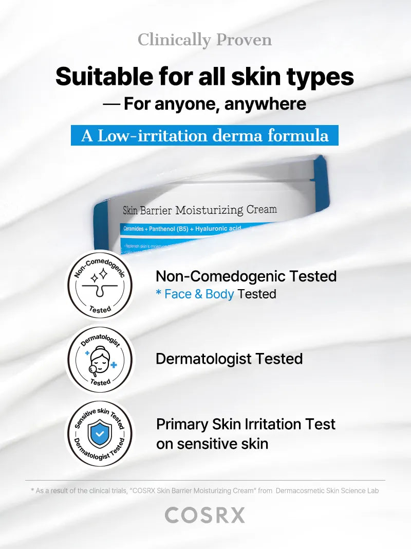 COSRX Skin Barrier Moisturizing Cream - 450ml | كوزركس كريم مرطب للبشرة - 450مل