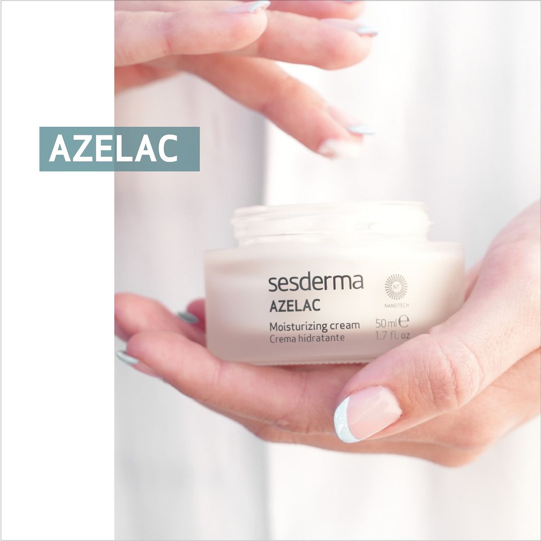 Sesderma Azelac Moisturizing Cream - 50ml  | سيسديرما كريم ازاليك مرطب للوجه - 50 مل