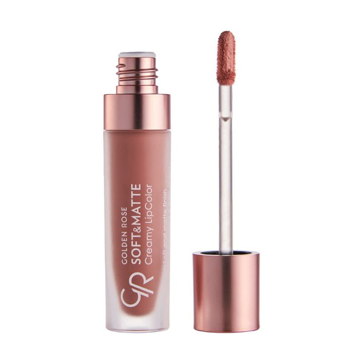 Golden rose Soft & Matte Creamy Lip - 5.5ml | كولدن روز أحمر شفاه كريمي وغير لامع - 5.5 مل