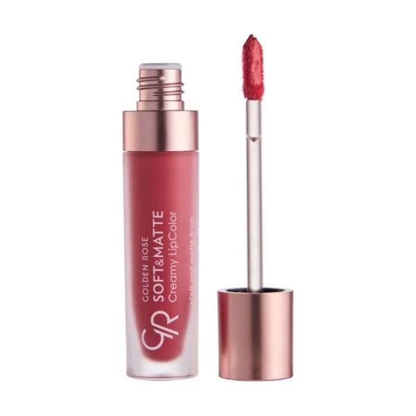 Golden rose Soft & Matte Creamy Lip - 5.5ml | كولدن روز أحمر شفاه كريمي وغير لامع - 5.5 مل