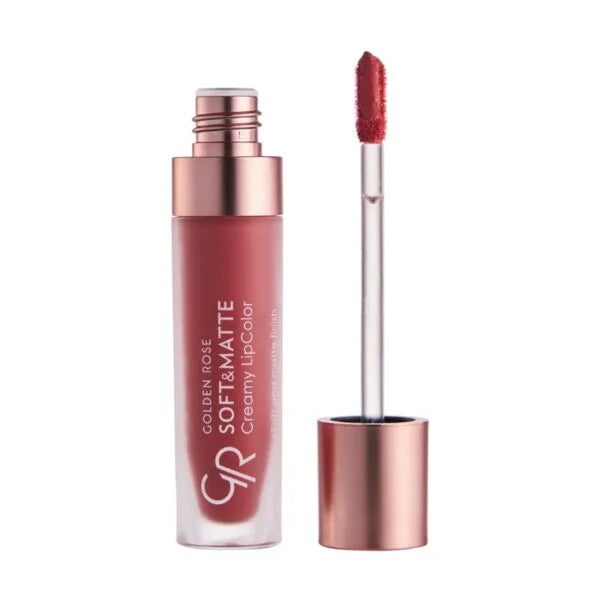 Golden rose Soft & Matte Creamy Lip - 5.5ml | كولدن روز أحمر شفاه كريمي وغير لامع - 5.5 مل
