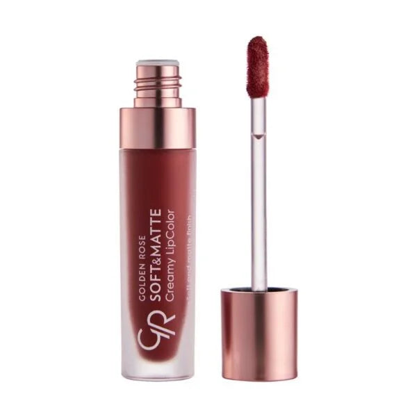Golden rose Soft & Matte Creamy Lip - 5.5ml | كولدن روز أحمر شفاه كريمي وغير لامع - 5.5 مل