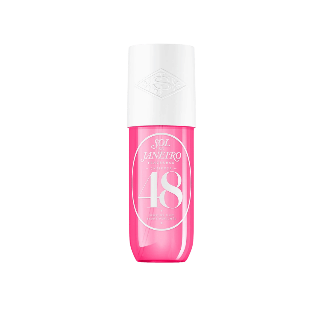 Sol de Janeiro Cheirosa 48 perfume mist in pink bottle with white cap