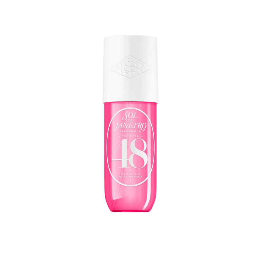 Sol de Janeiro Cheirosa 48 perfume mist in pink bottle with white cap