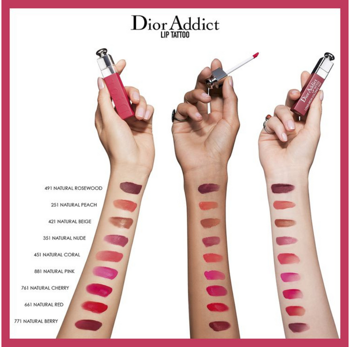Dior Ladies Addict Lip Tatto 6ml | ديور ليب تاتو 6مل