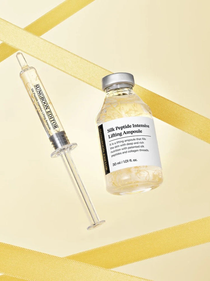 SUNGBOON EDITOR Silk Peptide Intensive Lifting Ampoule - 35ml | سونغبون تكثيف شد البشرة بالببتيدات والحرير - 35مل