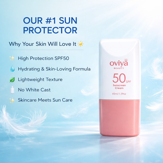 Oviya Sunscreen Cream SPF50 - 45ml | أوفييا كريم واقي شمس SPF 50 - 45مل #2