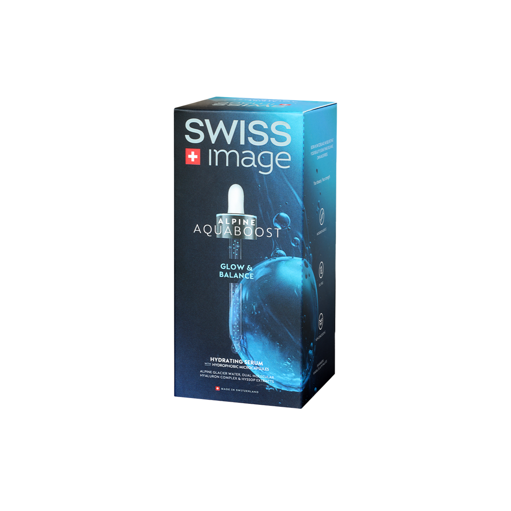 SWISS Image Alpine Aquaboost Glow & Balance Hydrating Serum - 30ml | سويس إميج سيروم مرطب للوجه غلو اند بالانس - 30مل